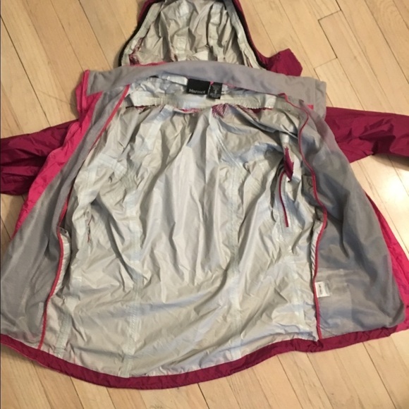 Marmot | 2 Tone Pink Magenta Windbreaker Jacket M - Picture 7 of 8